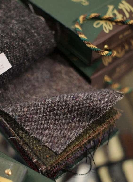 Échantillons de tissus de qualité