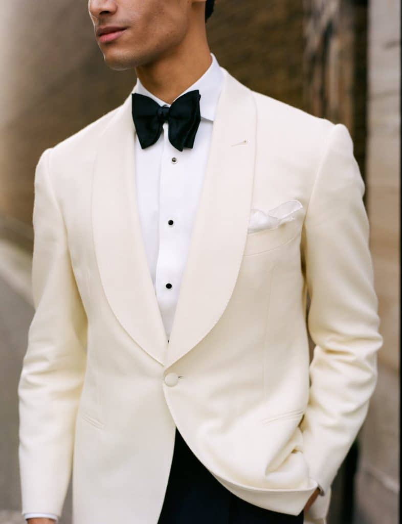 the Anthology - white Dinner Jacket